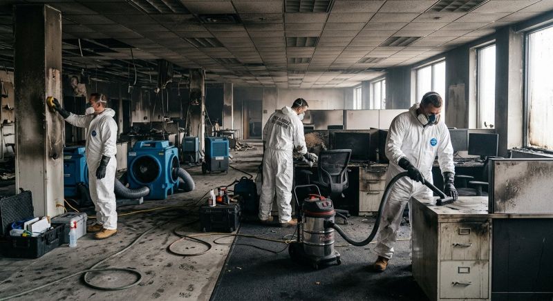 Commercial Fire Damage Repair in Sonoma County, CA