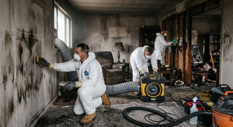 Fire Damage Cleaning in Gilbert, AZ