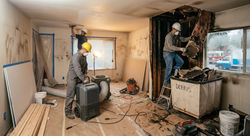 Fire Remediation in Santa Rosa, CA