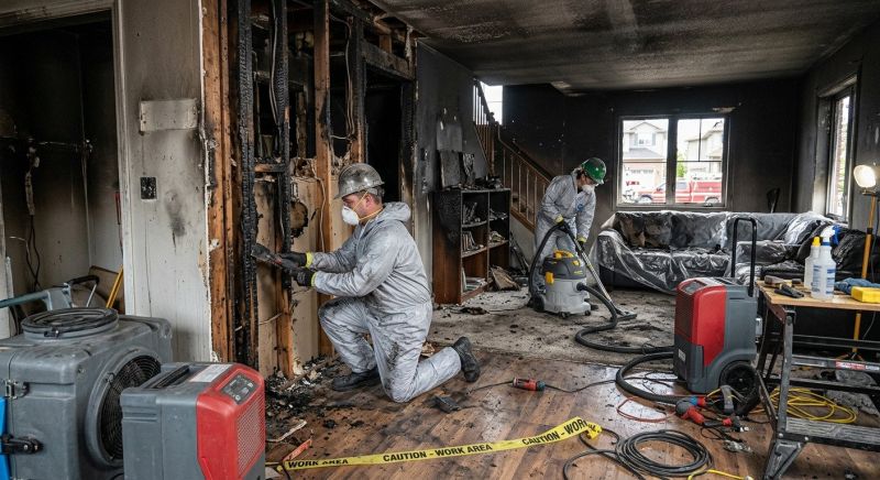 House Fire Recovery in Marin County, CA