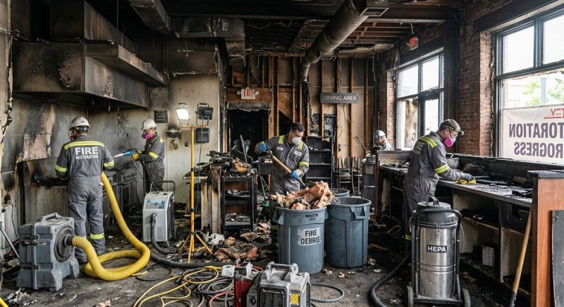 Residential Fire Restoration in Fort Mill, SC