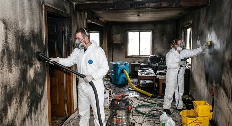 Smoke Damage Remediation in Santa Rosa, CA